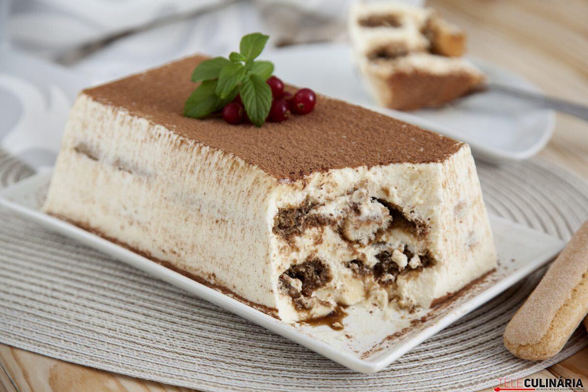 Gelado de tiramisu (robot de cozinha)