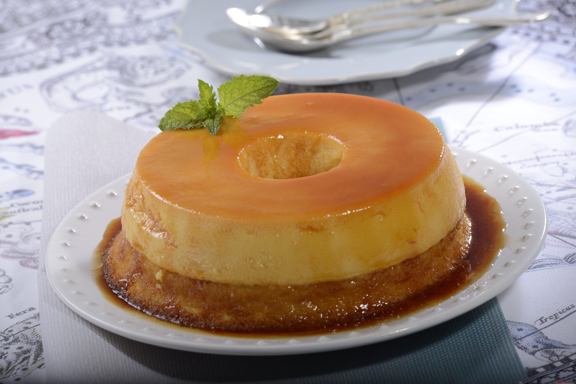 Receita de bolo pudim (robot de cozinha)