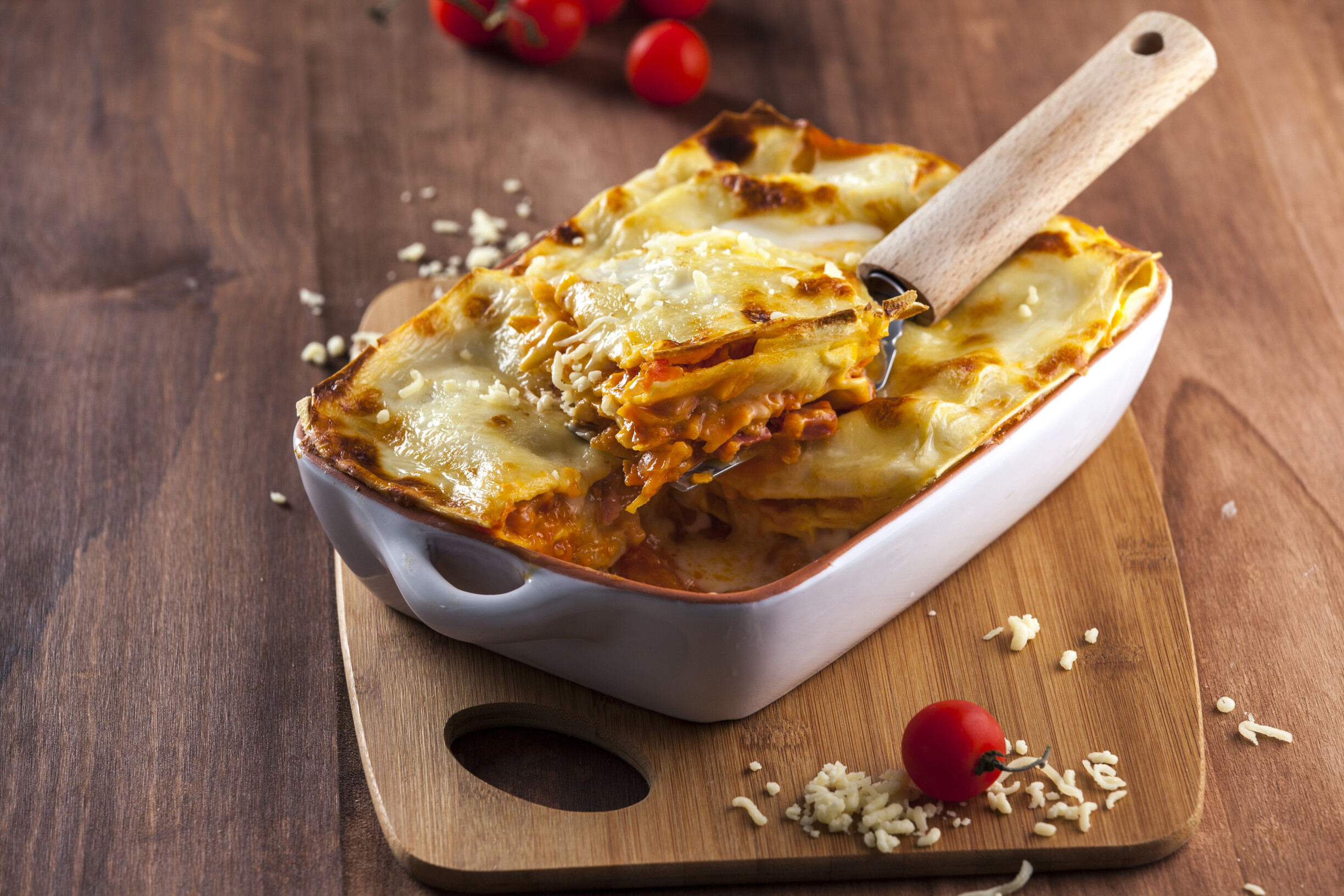 Lasanha de enchidos (robot de cozinha)