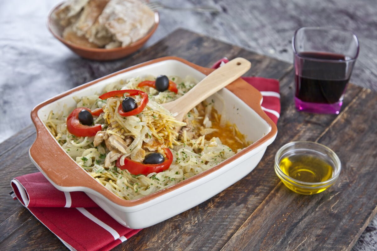 Receita de frango escondido