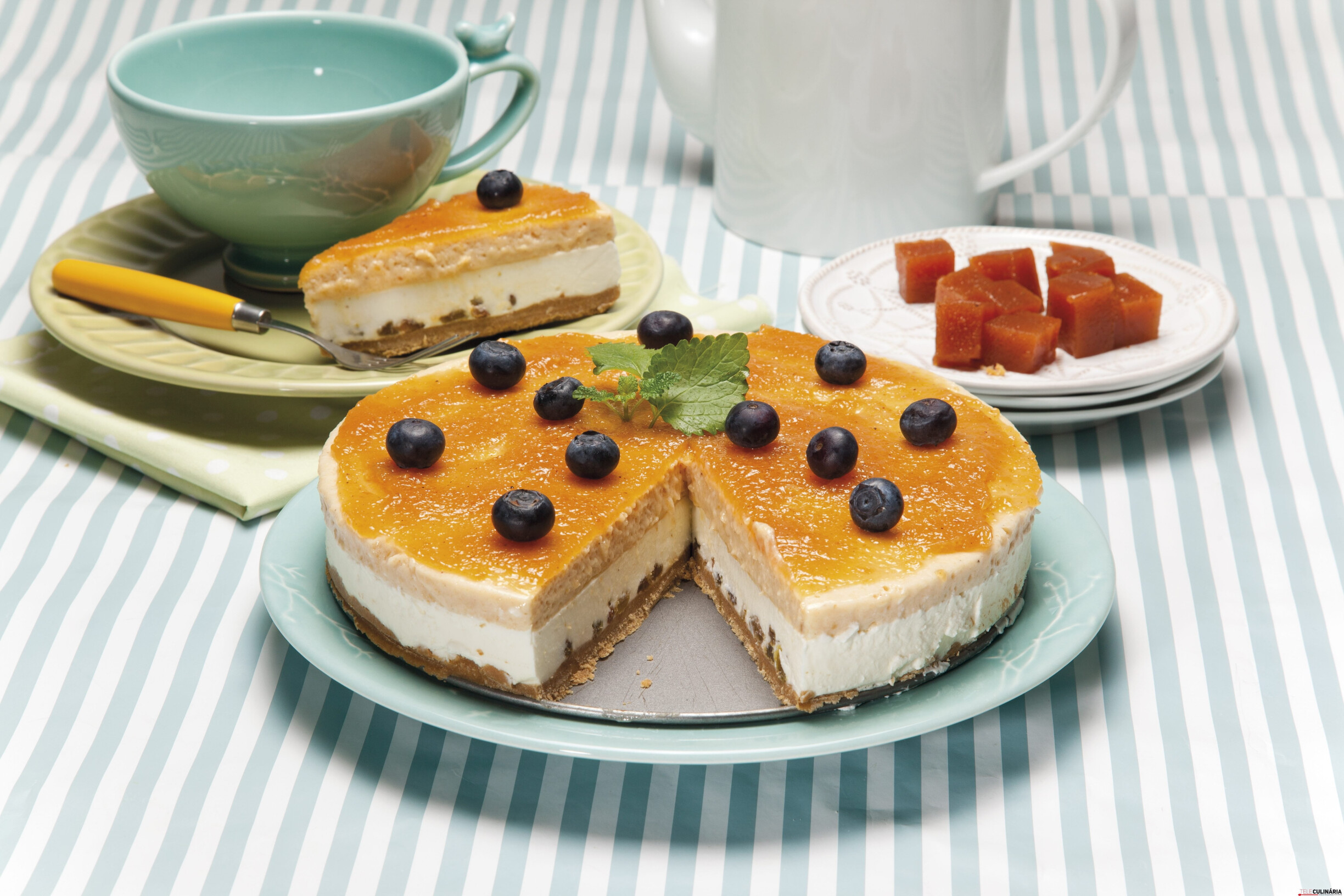 Semifrio de marmelada