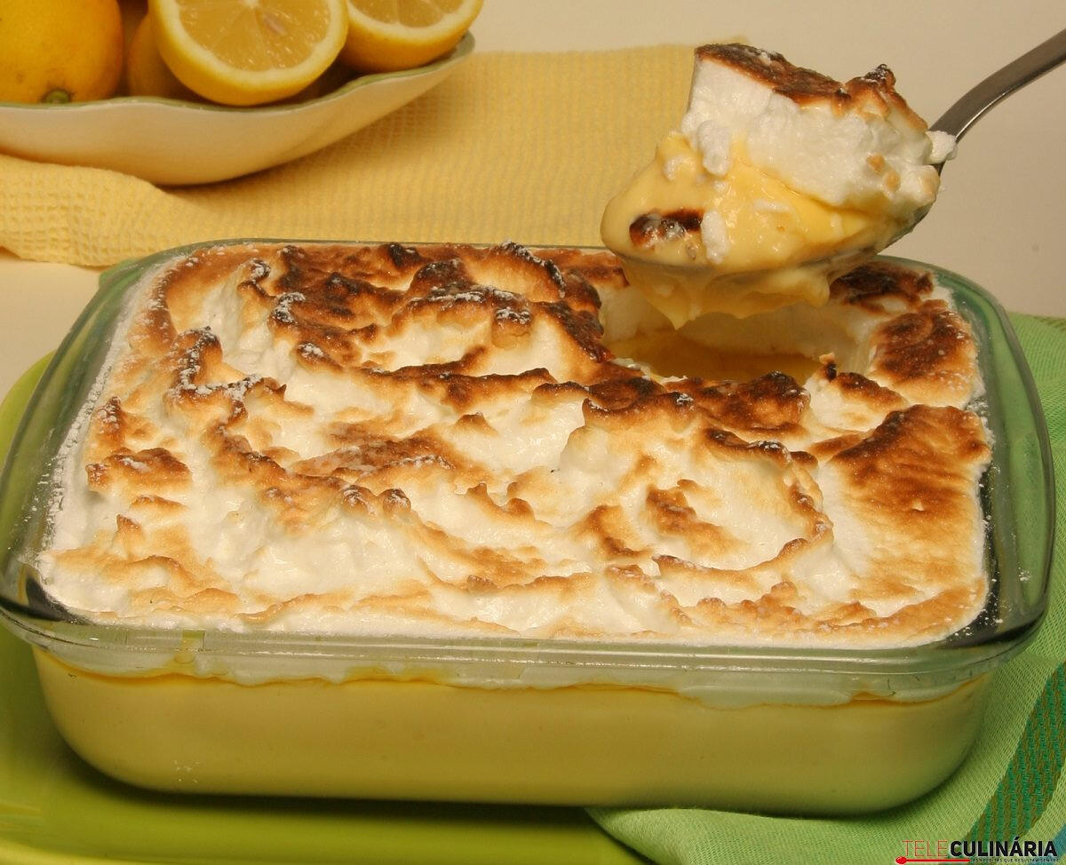 Creme de limão merengado (robot de cozinha)