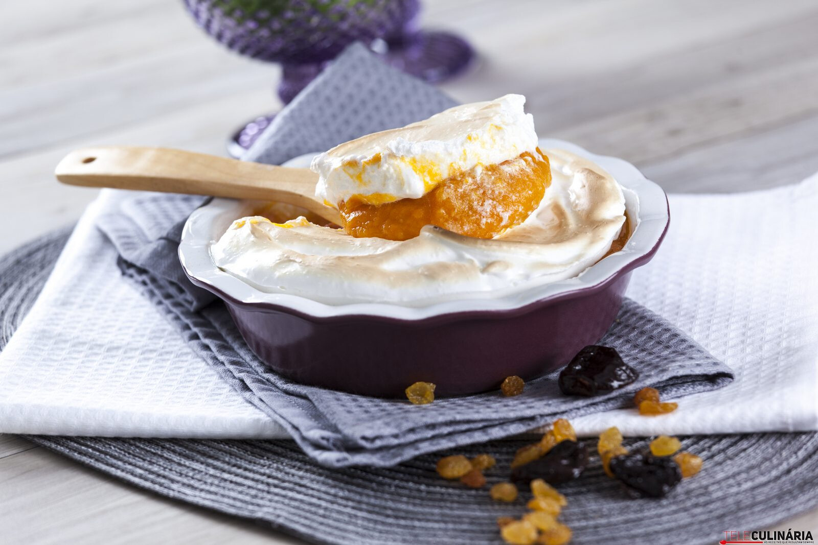 Delícia de abóbora com frutos secos