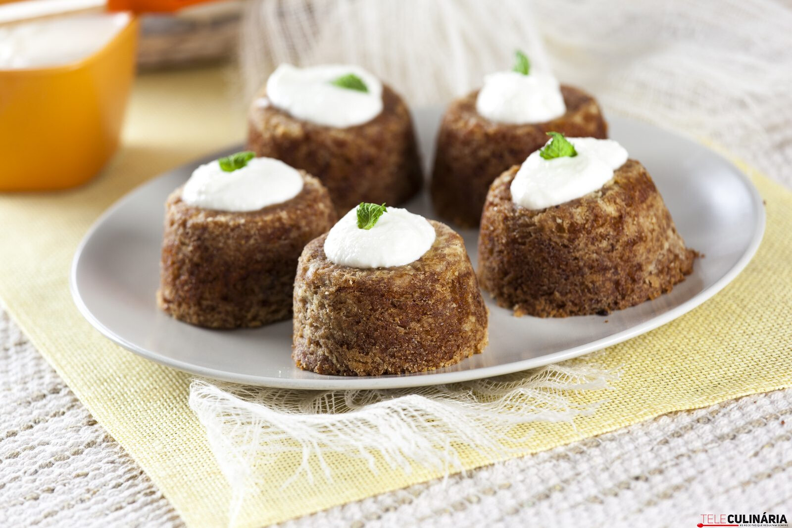 Queques de cenoura e queijo