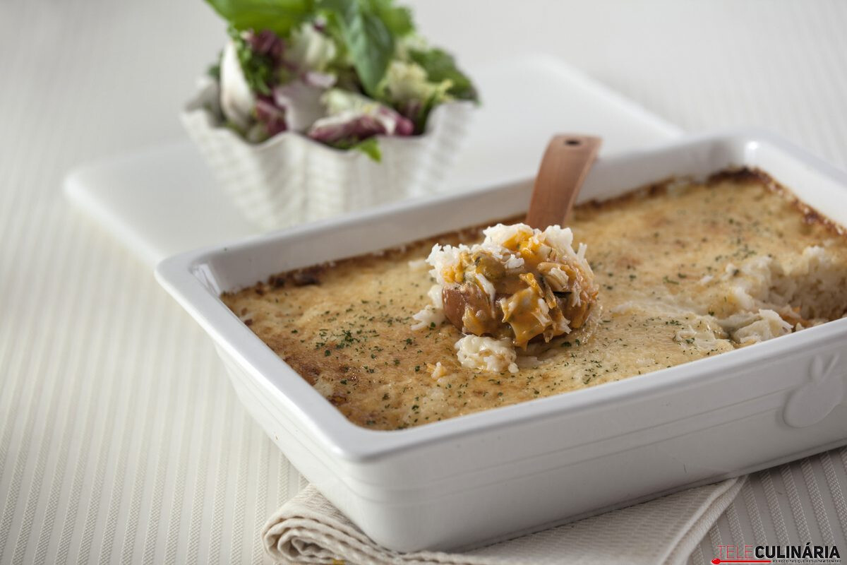 Empadão de mariscos