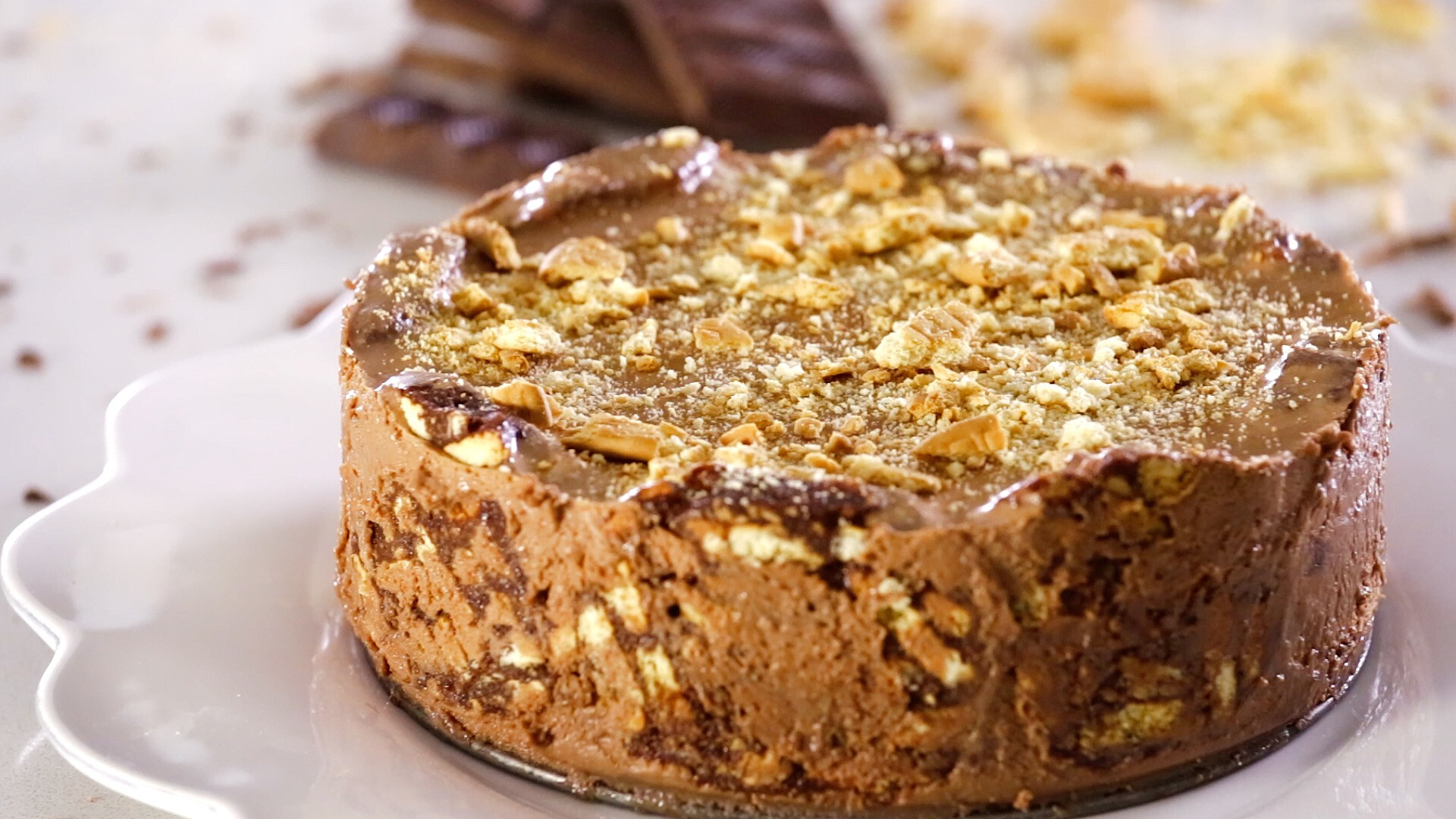 Semifrio de chocolate