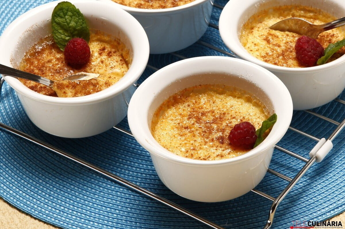 Creme de baunilha e canela