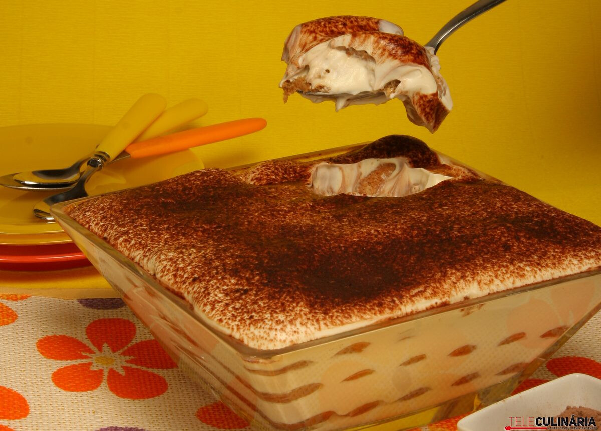 Doce de café e chocolate