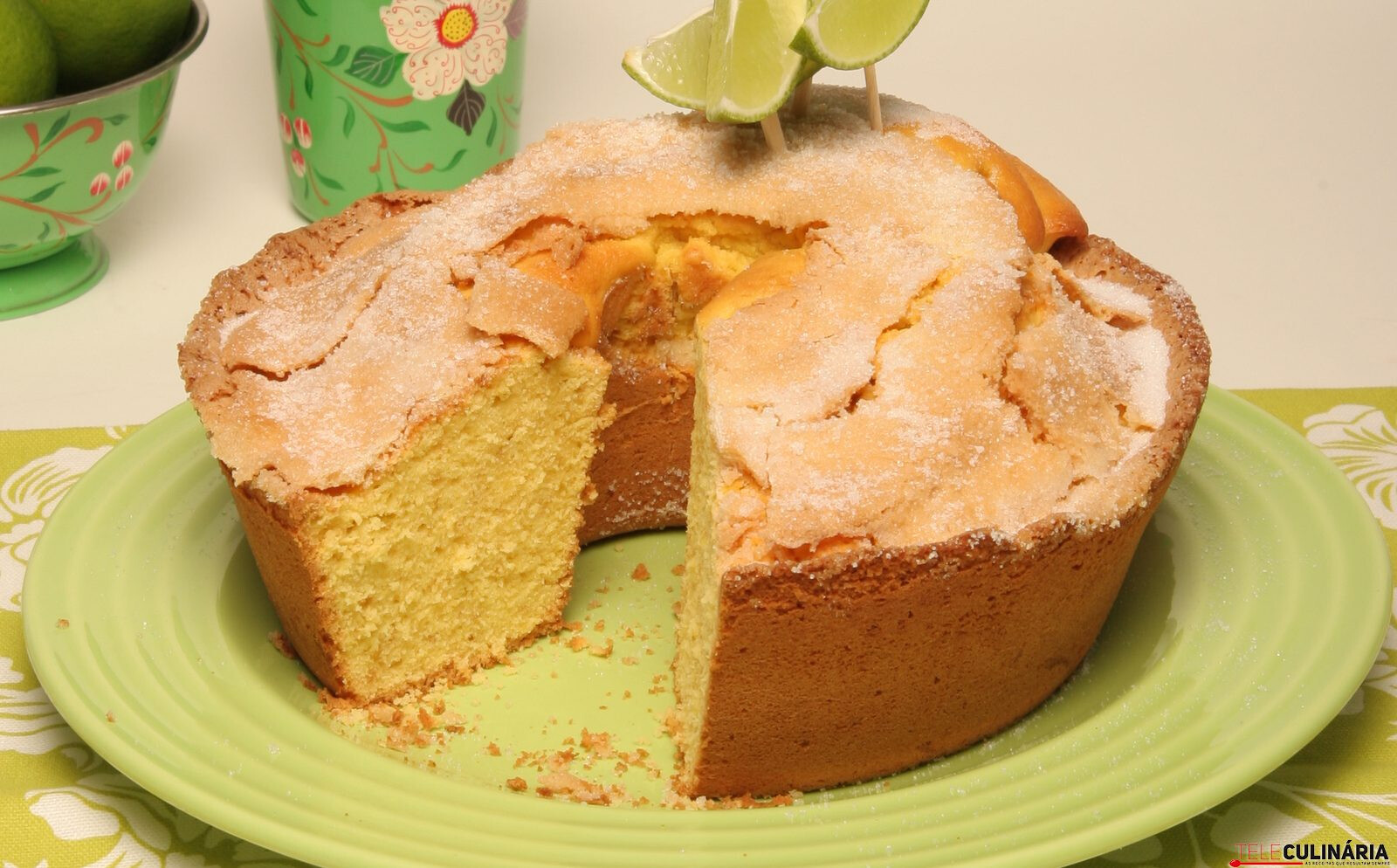 Bolo caseiro de arroz