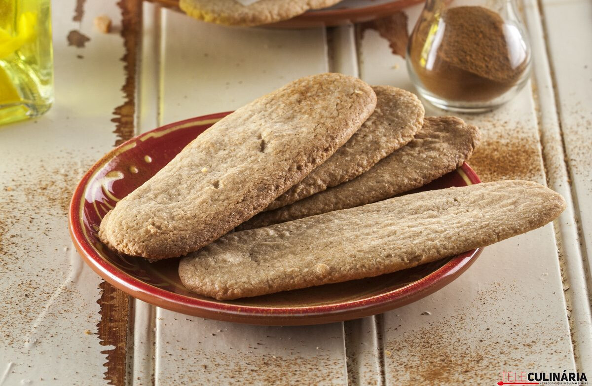 Biscoitos de manteiga e canela