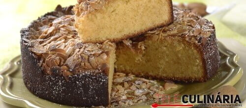 Bolo de amêndoas