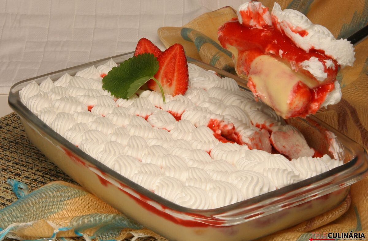 Doce delícia de morango