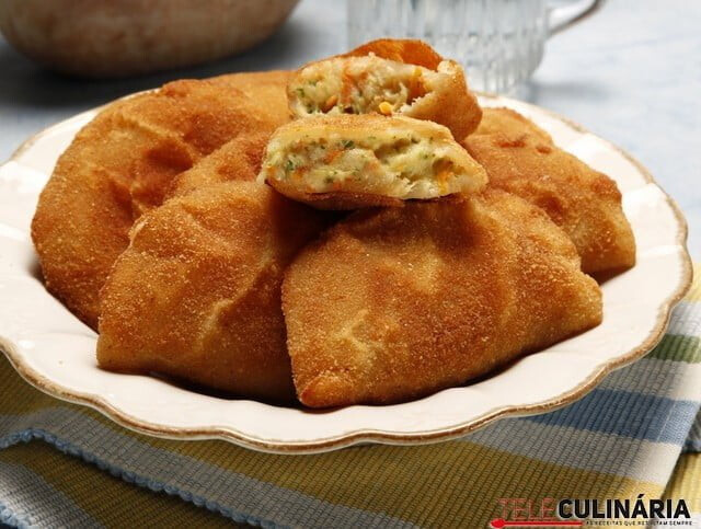 Rissóis de pescada (robot de cozinha)