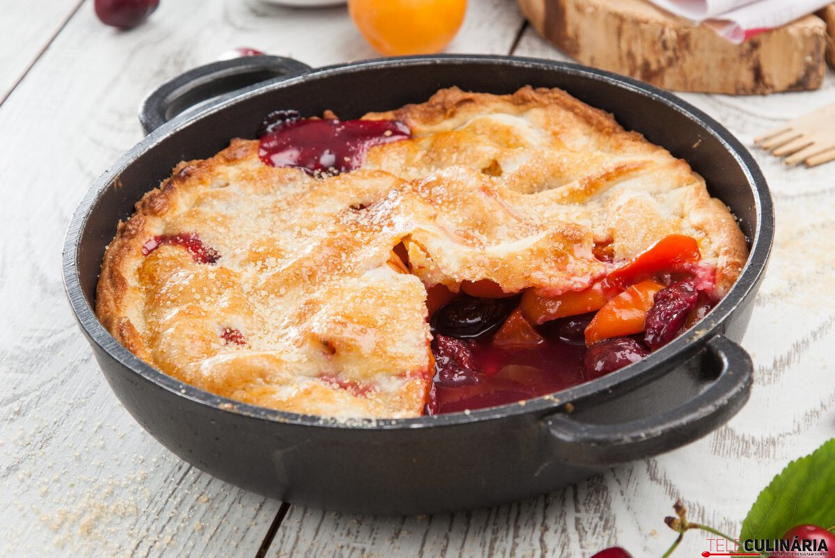 Tarte de cereja (robot de cozinha)