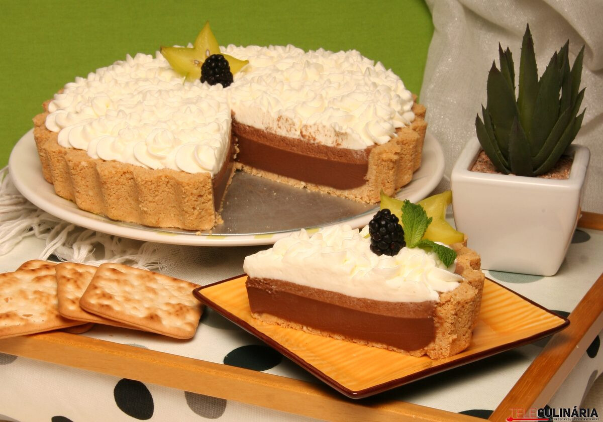 Delícia de chocolate e natas