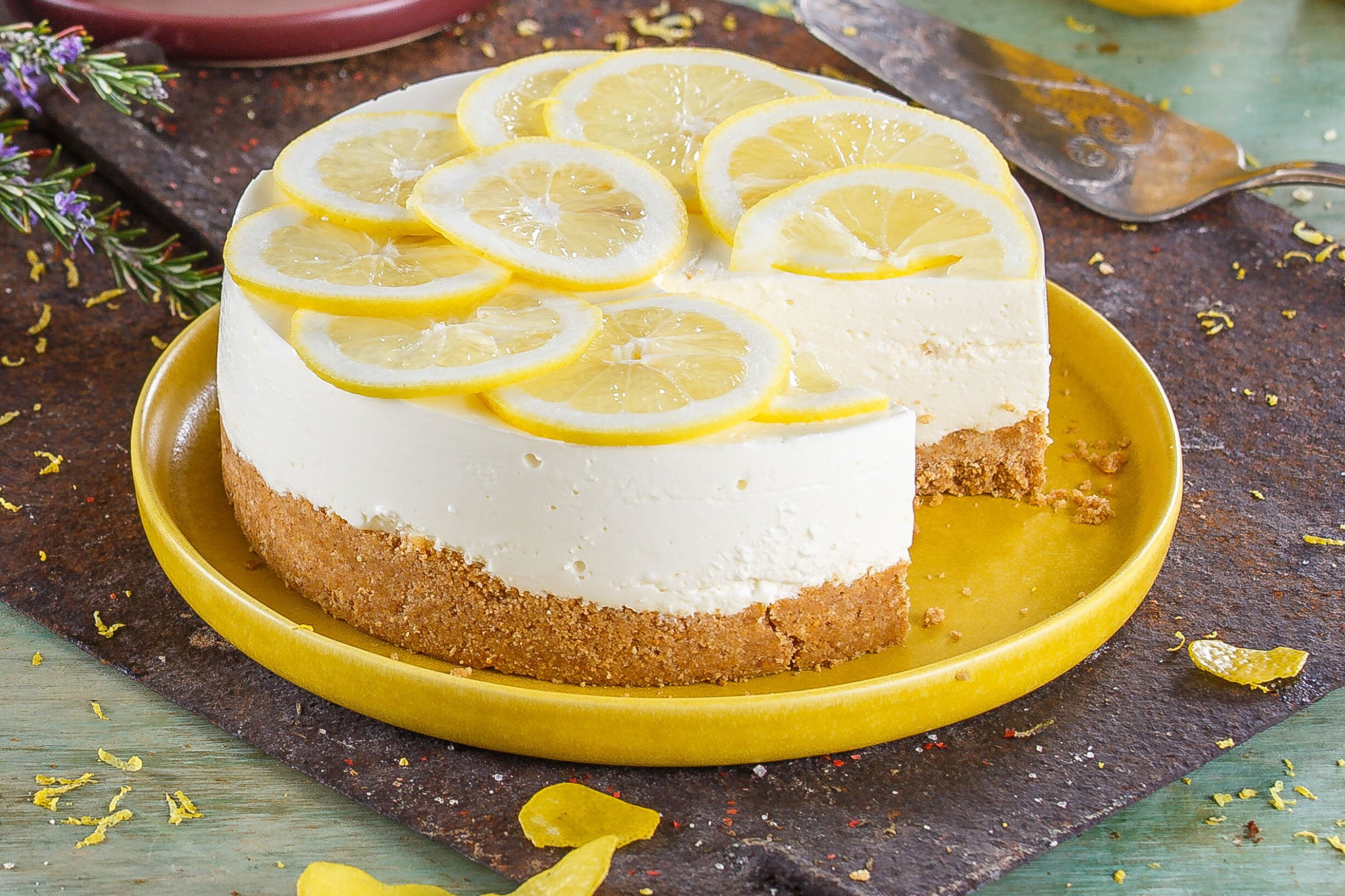 Cheesecake de limão