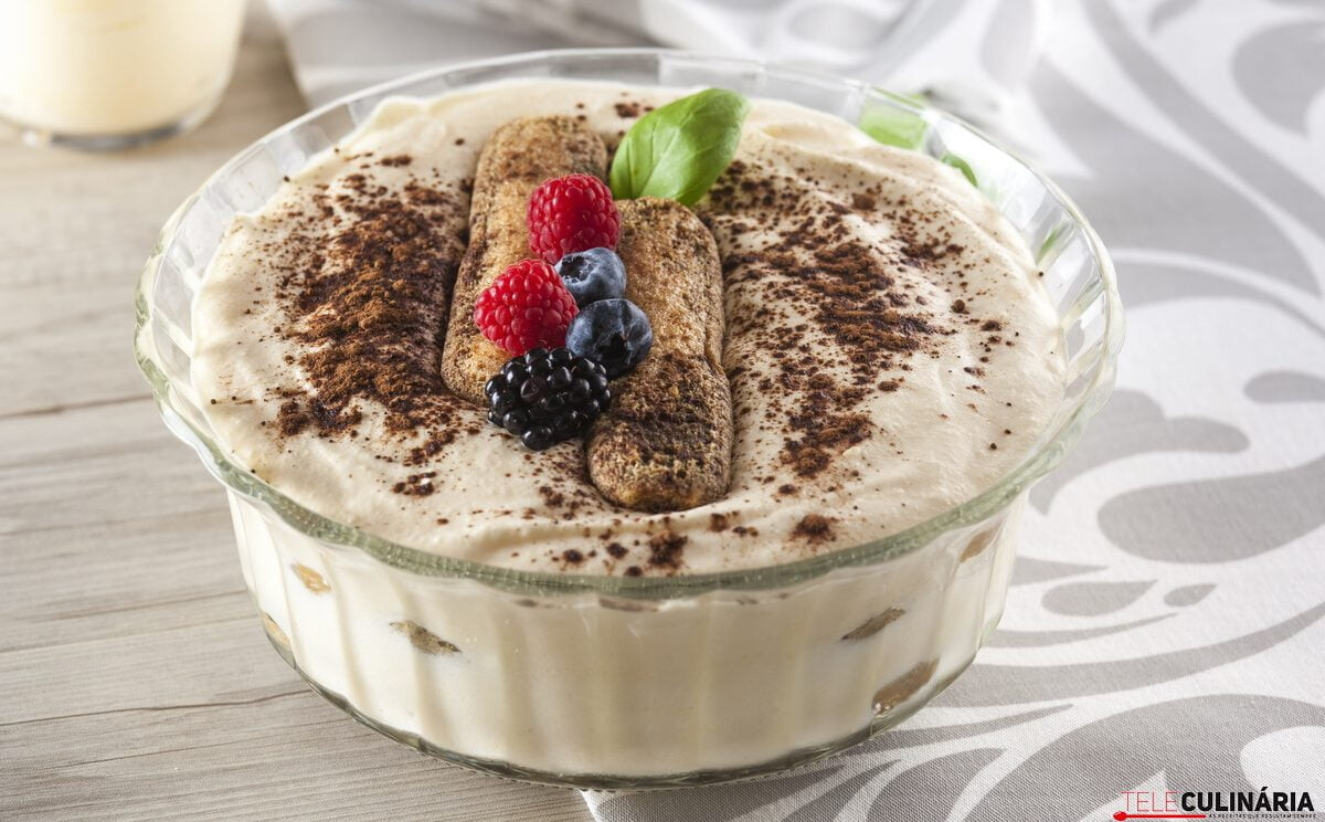 Receita de tiramisu
