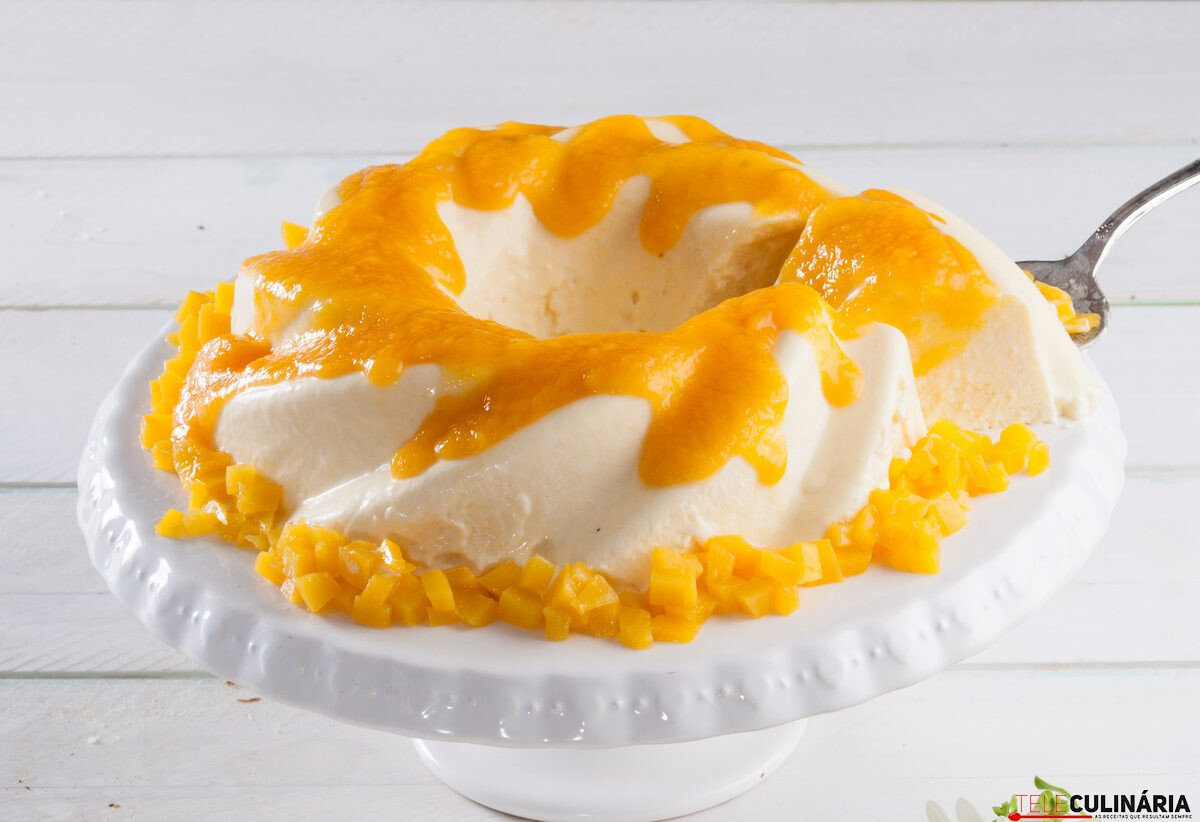 Receita de bavaroise de pêssego