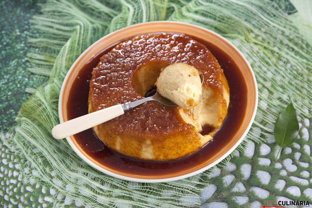 Receita de pudim de pão