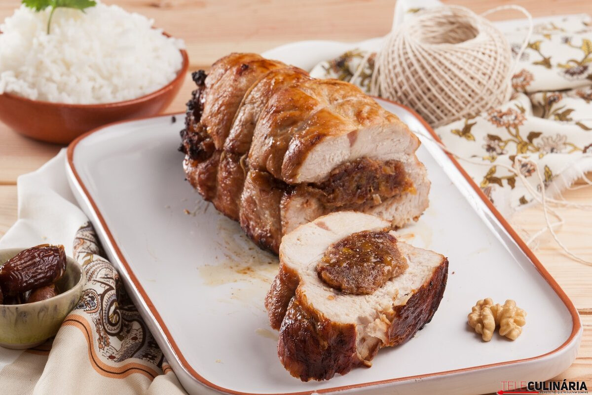 Peito de peru assado
