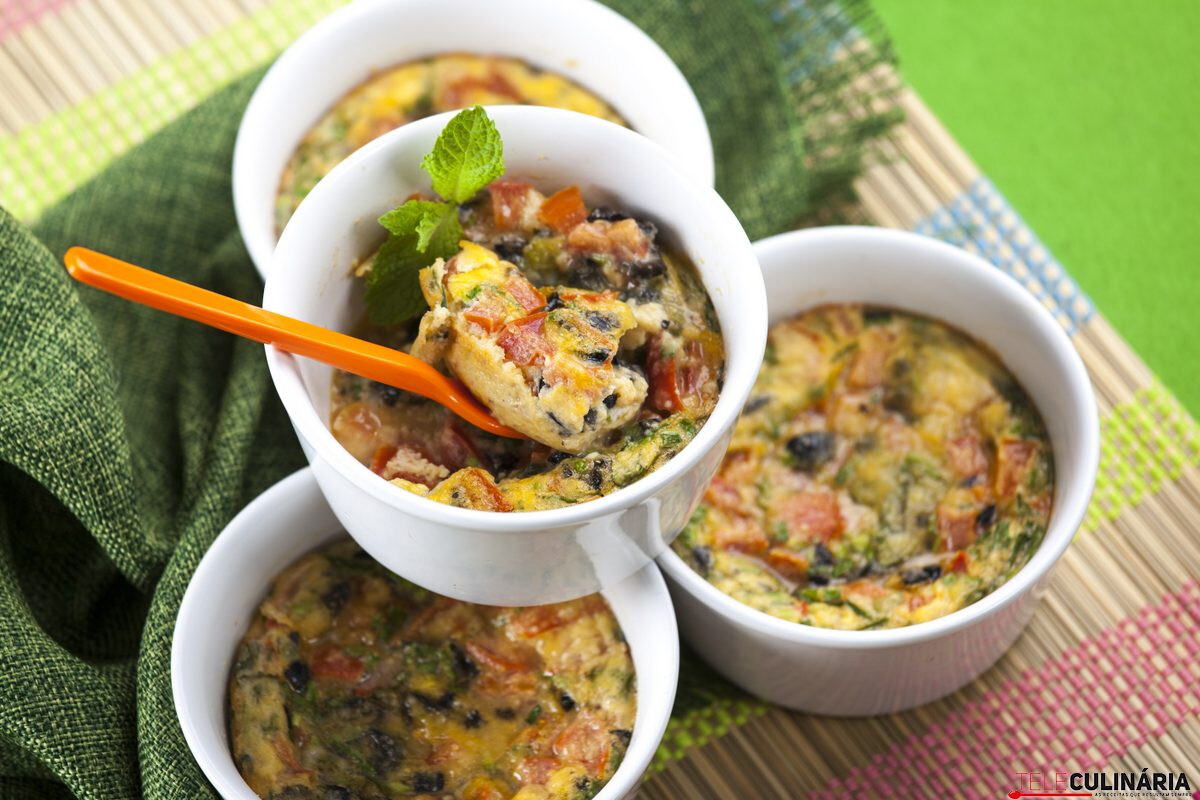 Ovos no forno à italiana