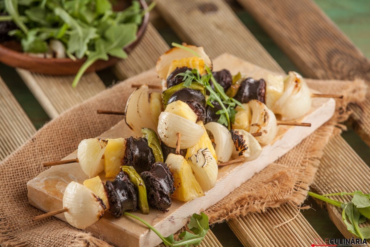 Espetadinhas de morcela