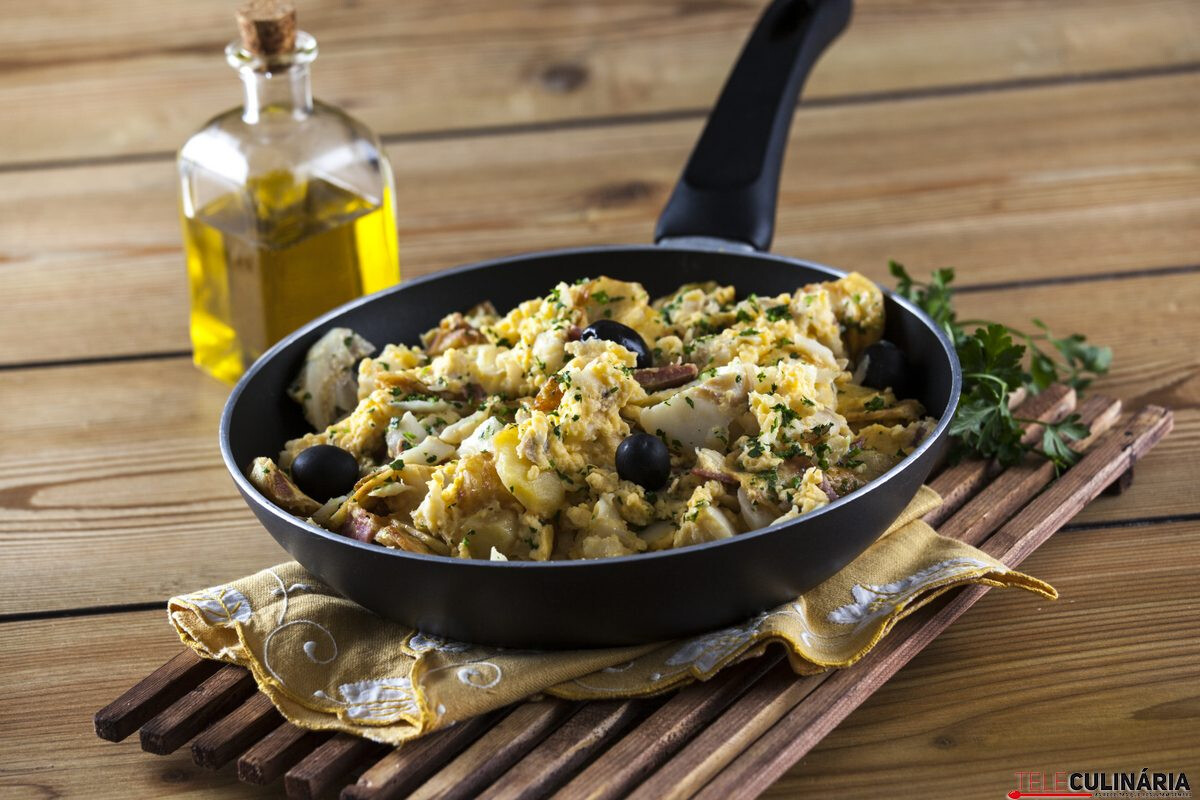 Receita de bacalhau vareiro