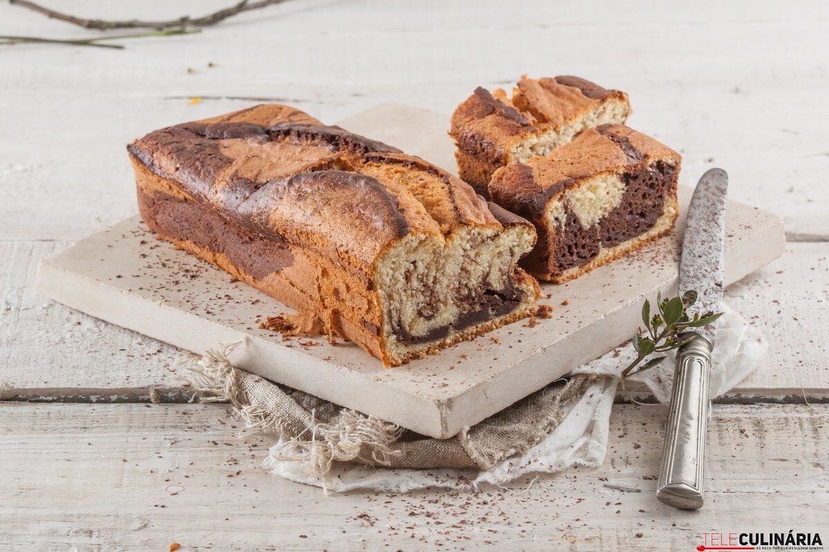 Receita de bolo mármore