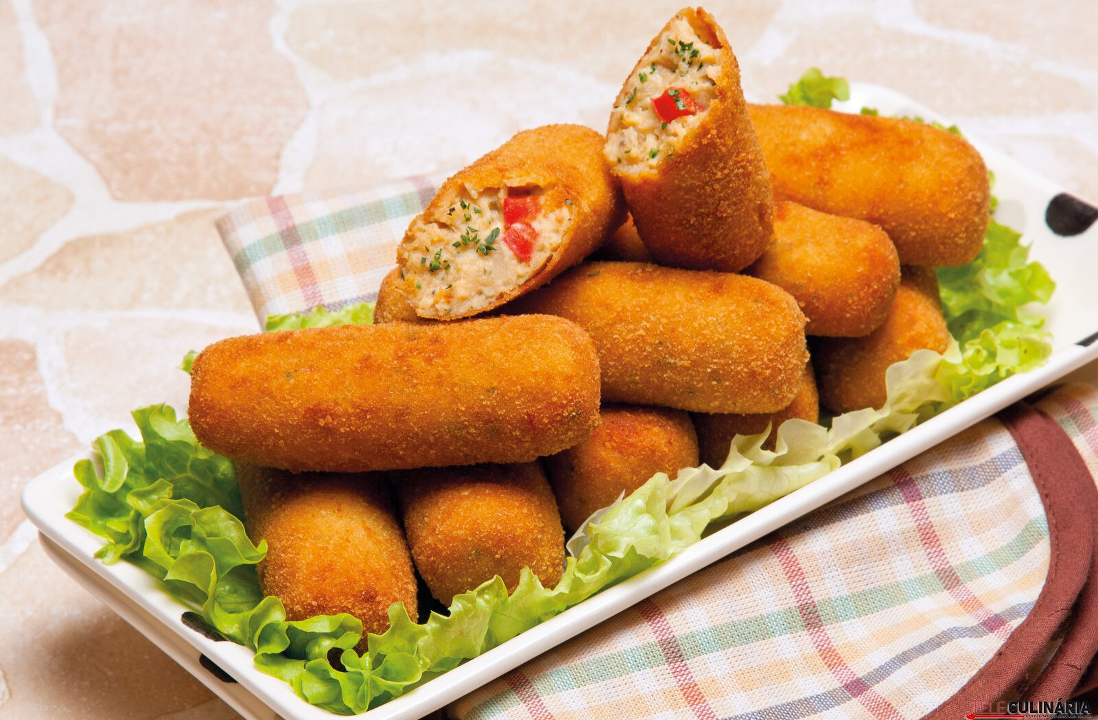 Croquetes de frango assado