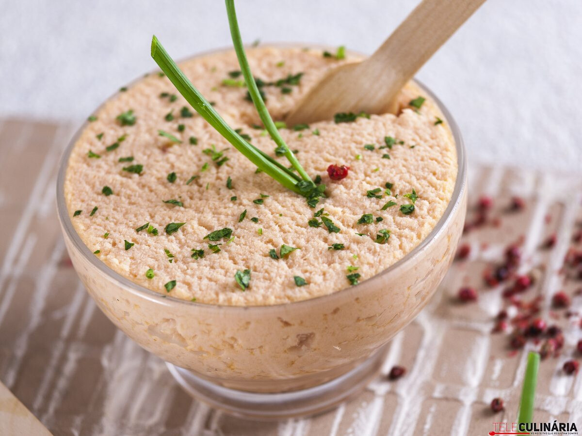 Patê de salmão fresco