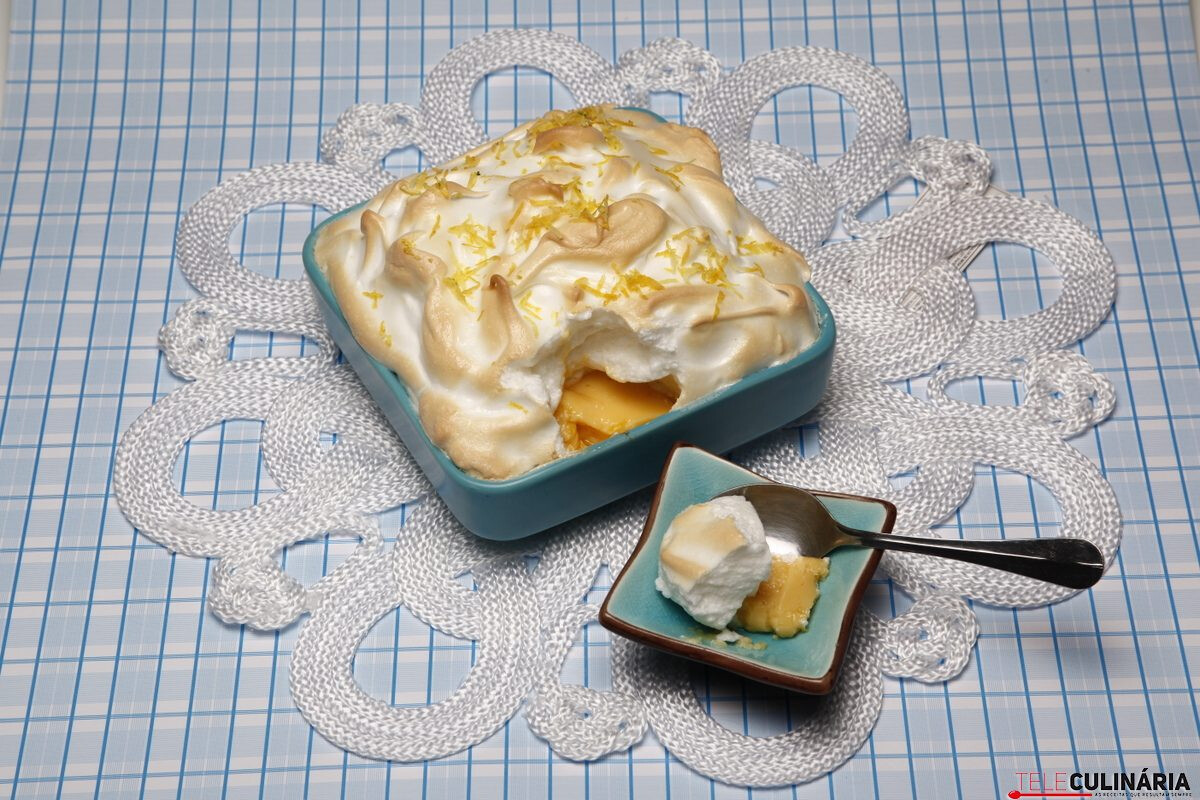 Receita de tarte de limão merengada