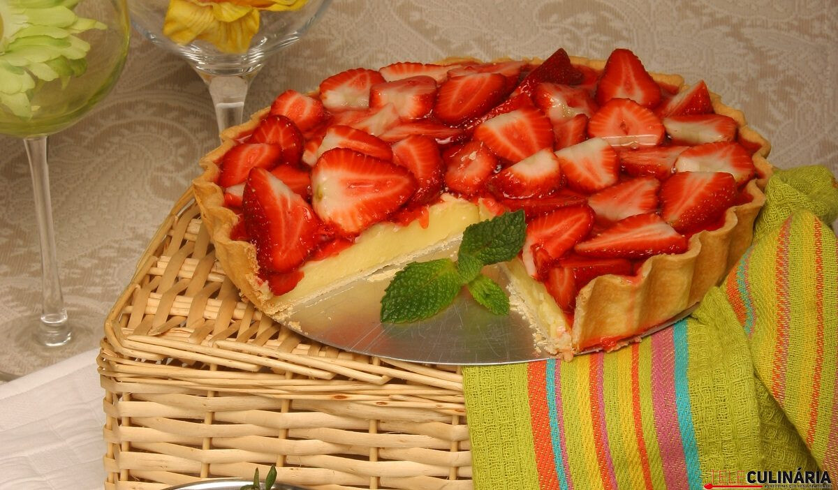 Tarte de morangos