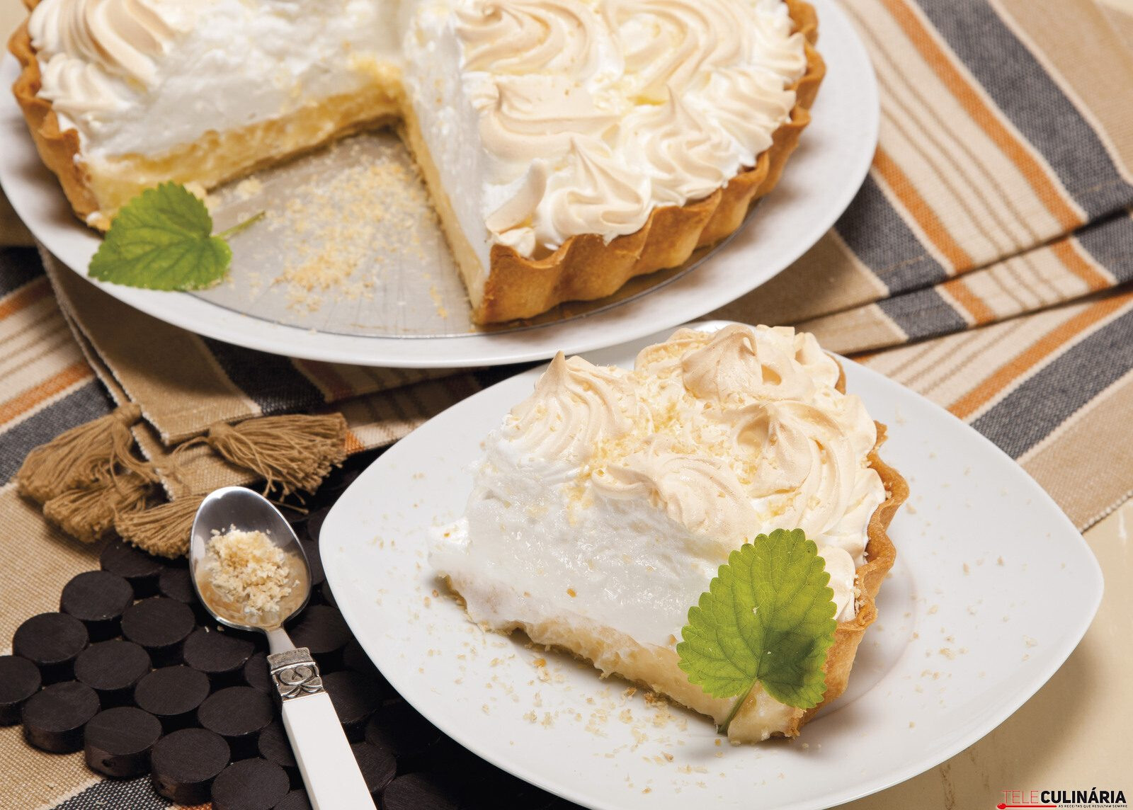 Tarte de coco merengada