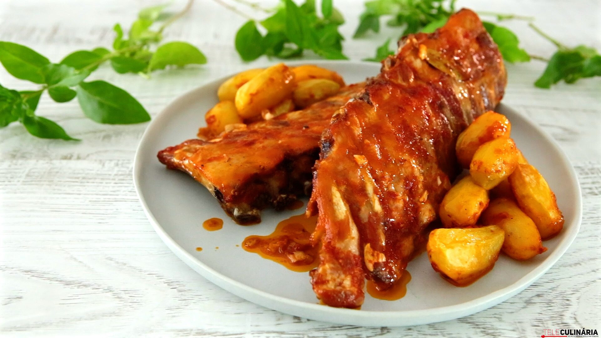 Piano assado no forno