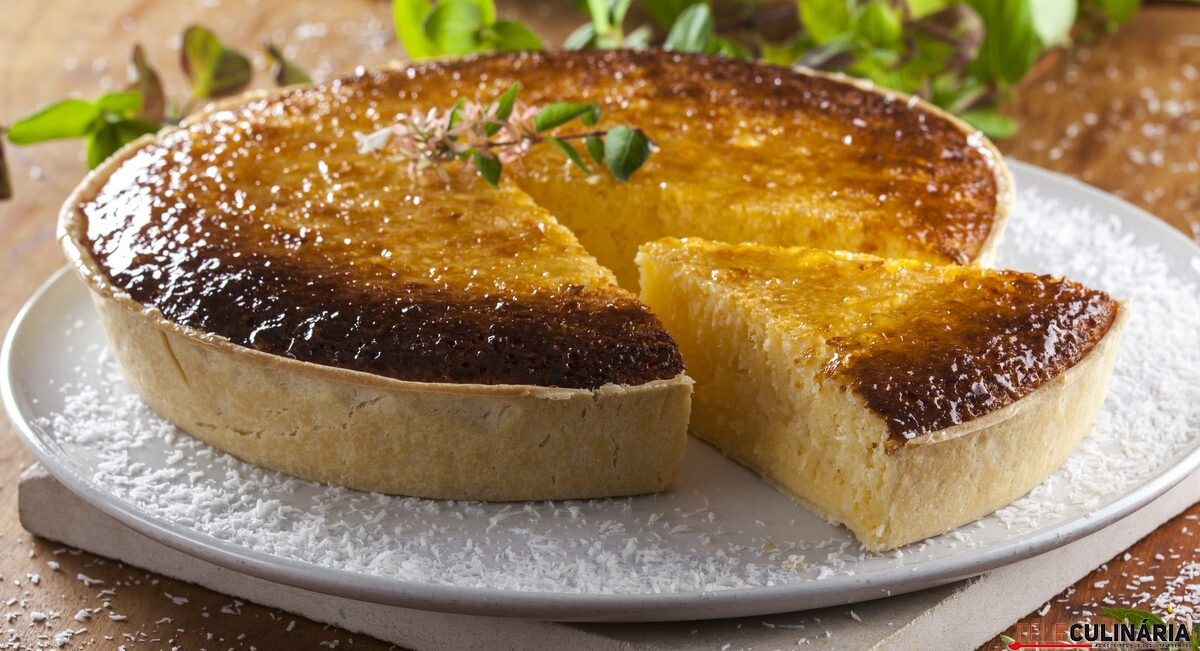Receita de tarte de coco