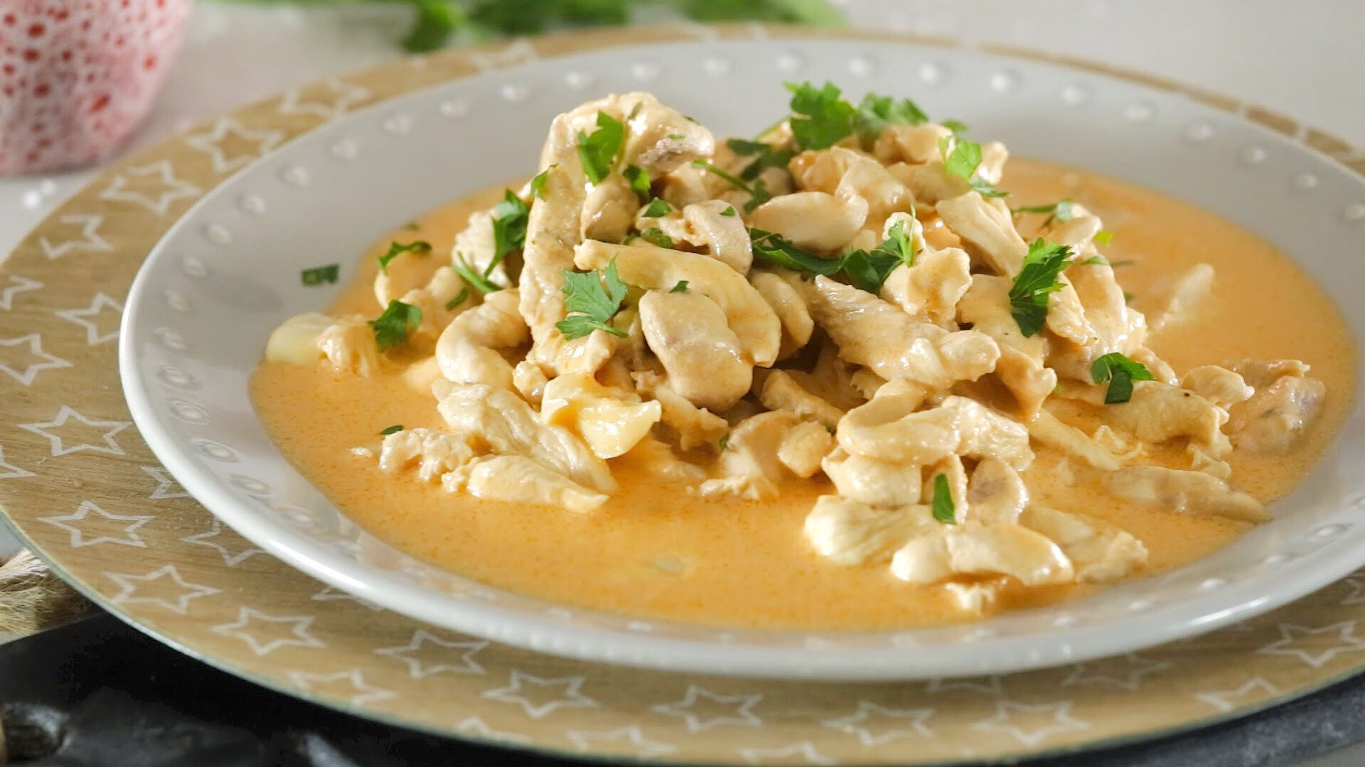 Strogonoff de frango