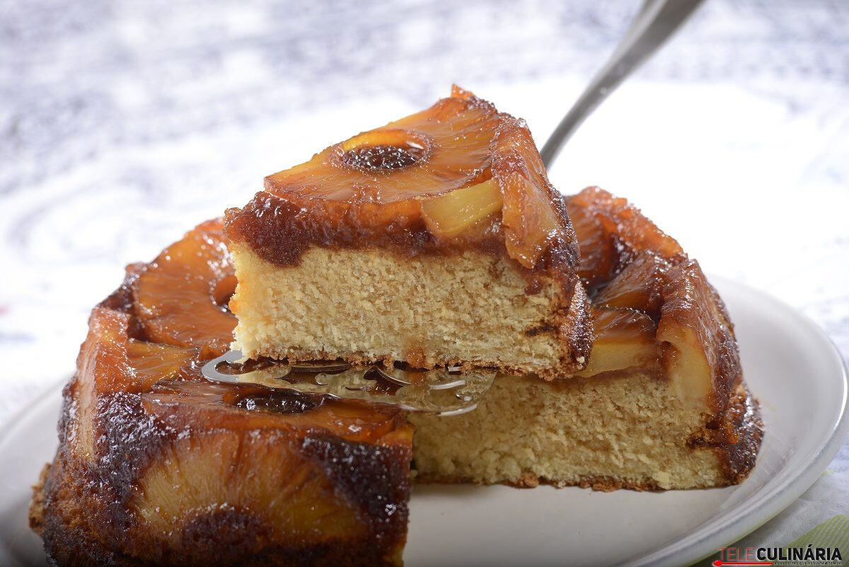 Bolo de ananás (robot de cozinha)