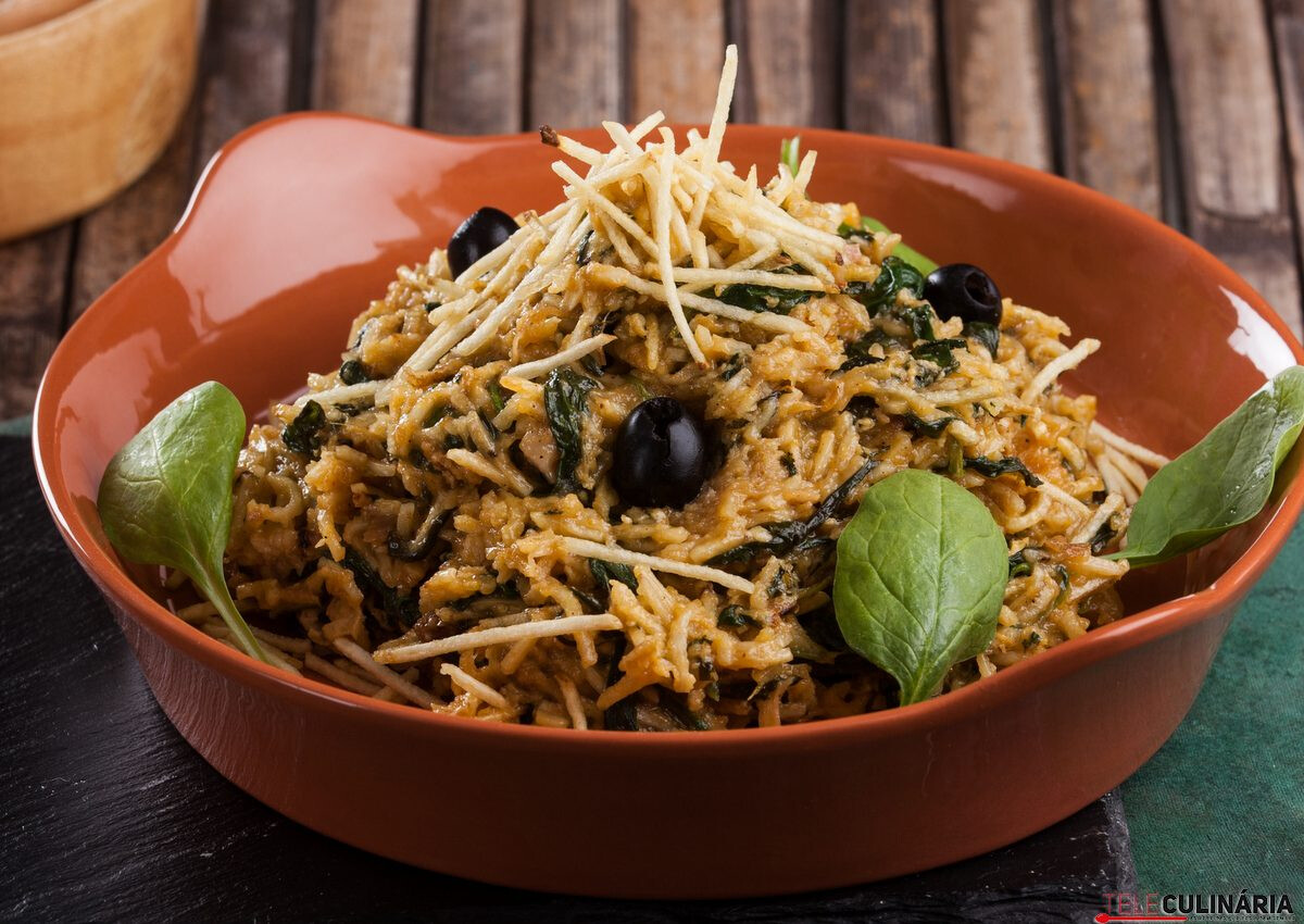 Receita fácil de Brás de alheira