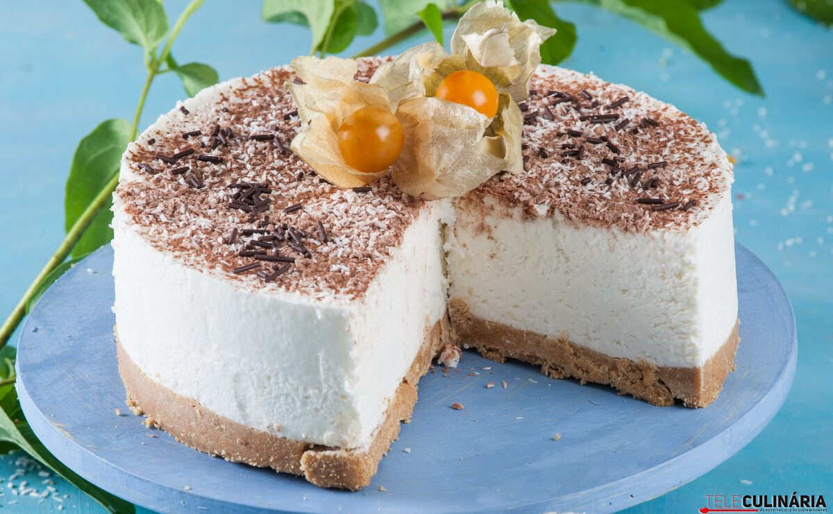 Cheesecake de coco