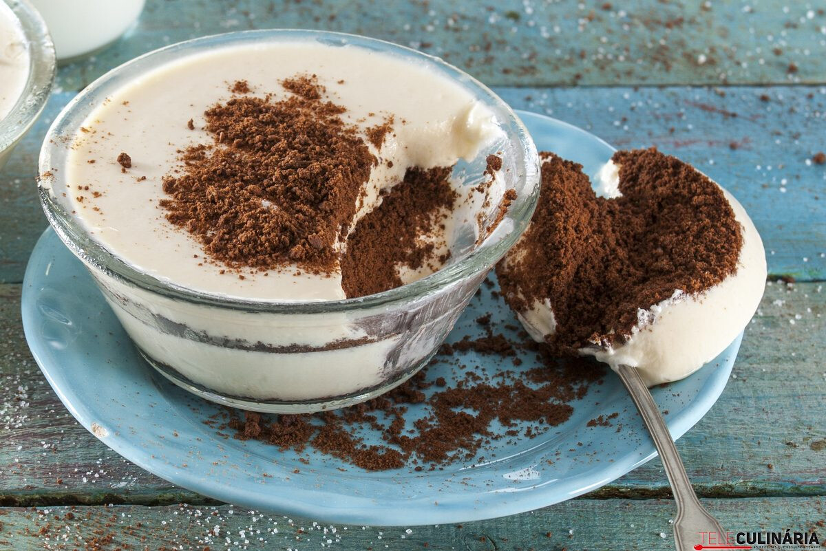 Bavaroise com bolacha