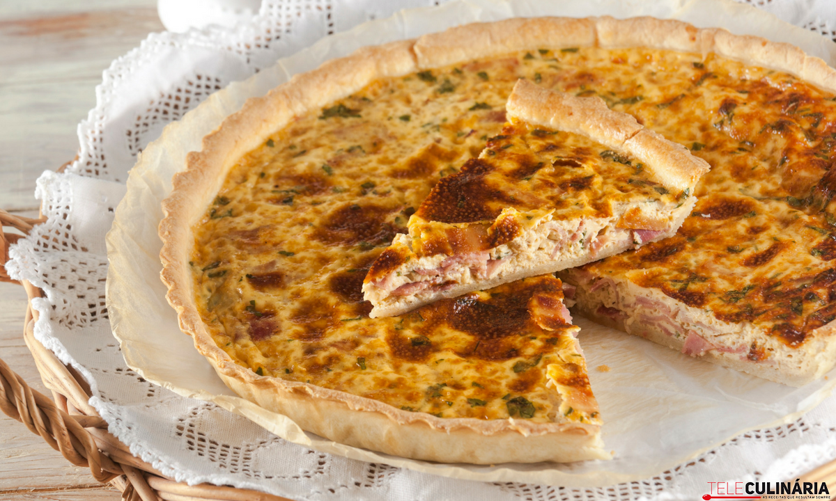 Quiche fácil de fiambre