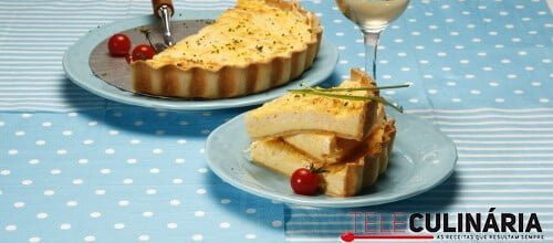 Quiche de queijo