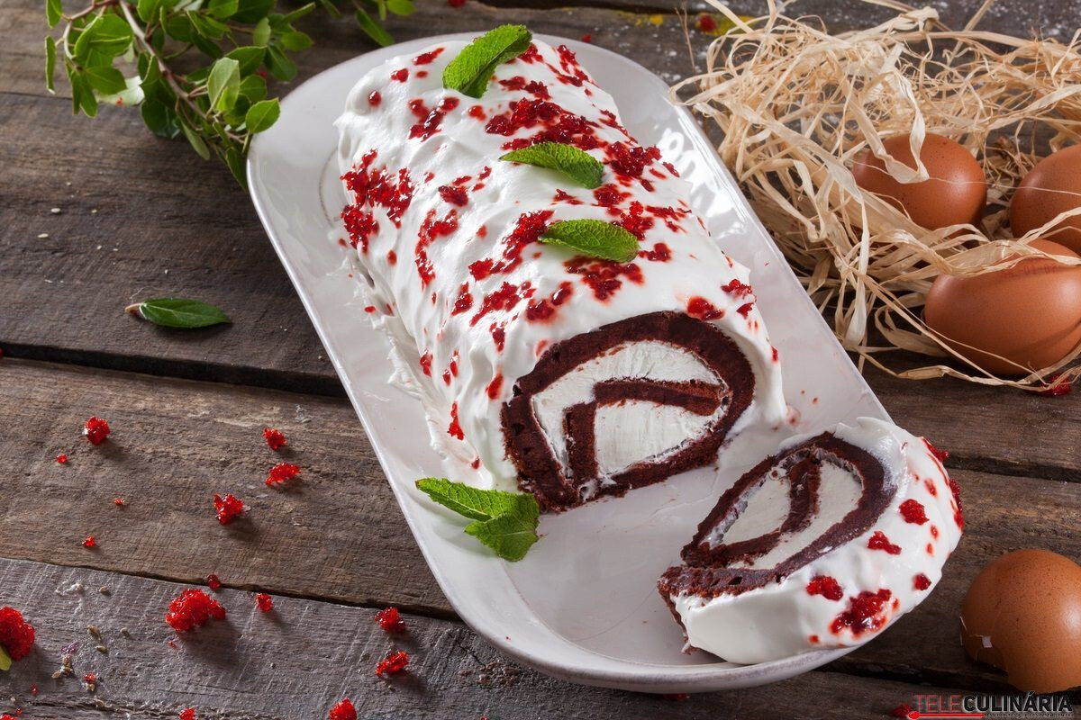 Torta red velvet de Natal