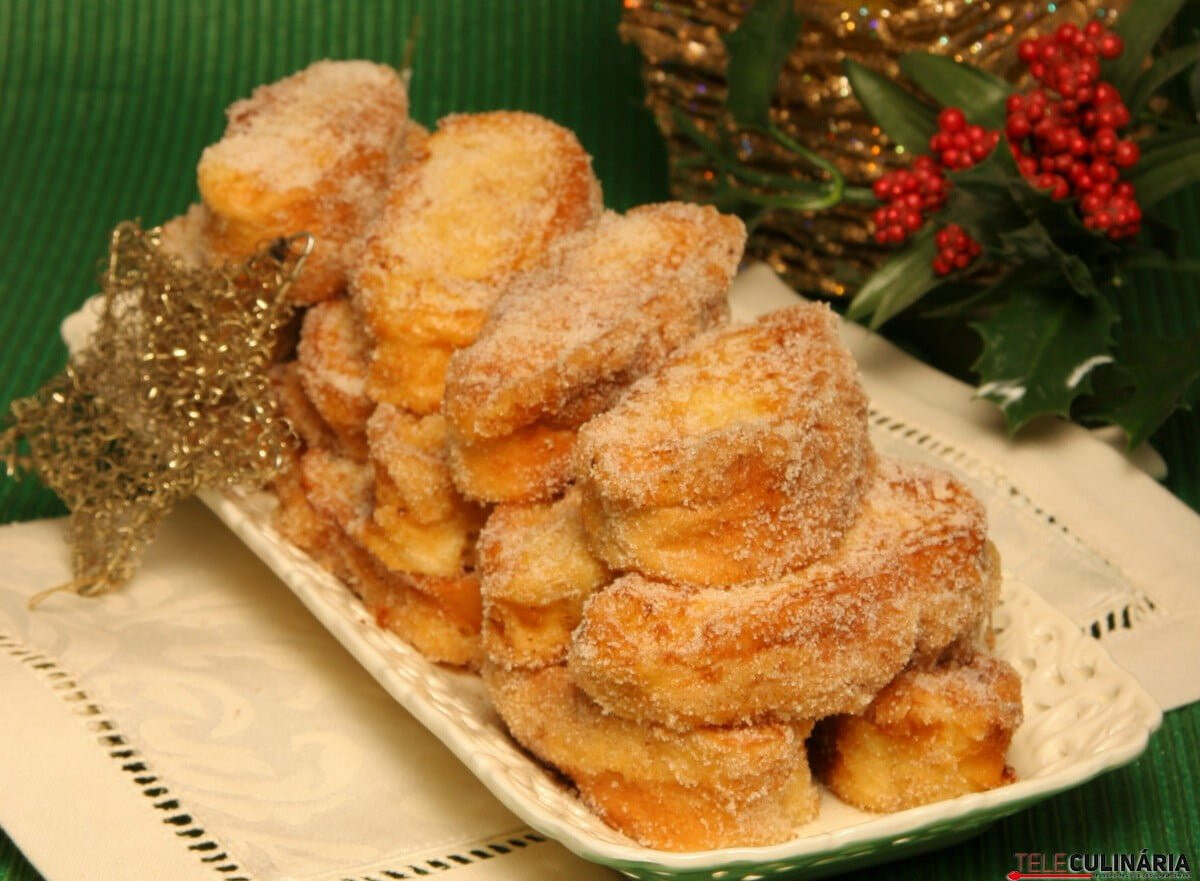 Rabanadas de pão de cacete