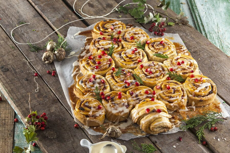 Árvore de Natal de Caracóis Doces