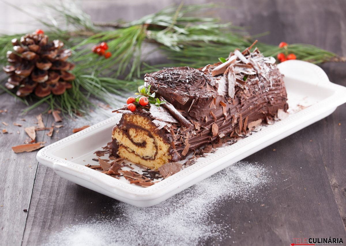 Tronco de Natal (robot de cozinha)