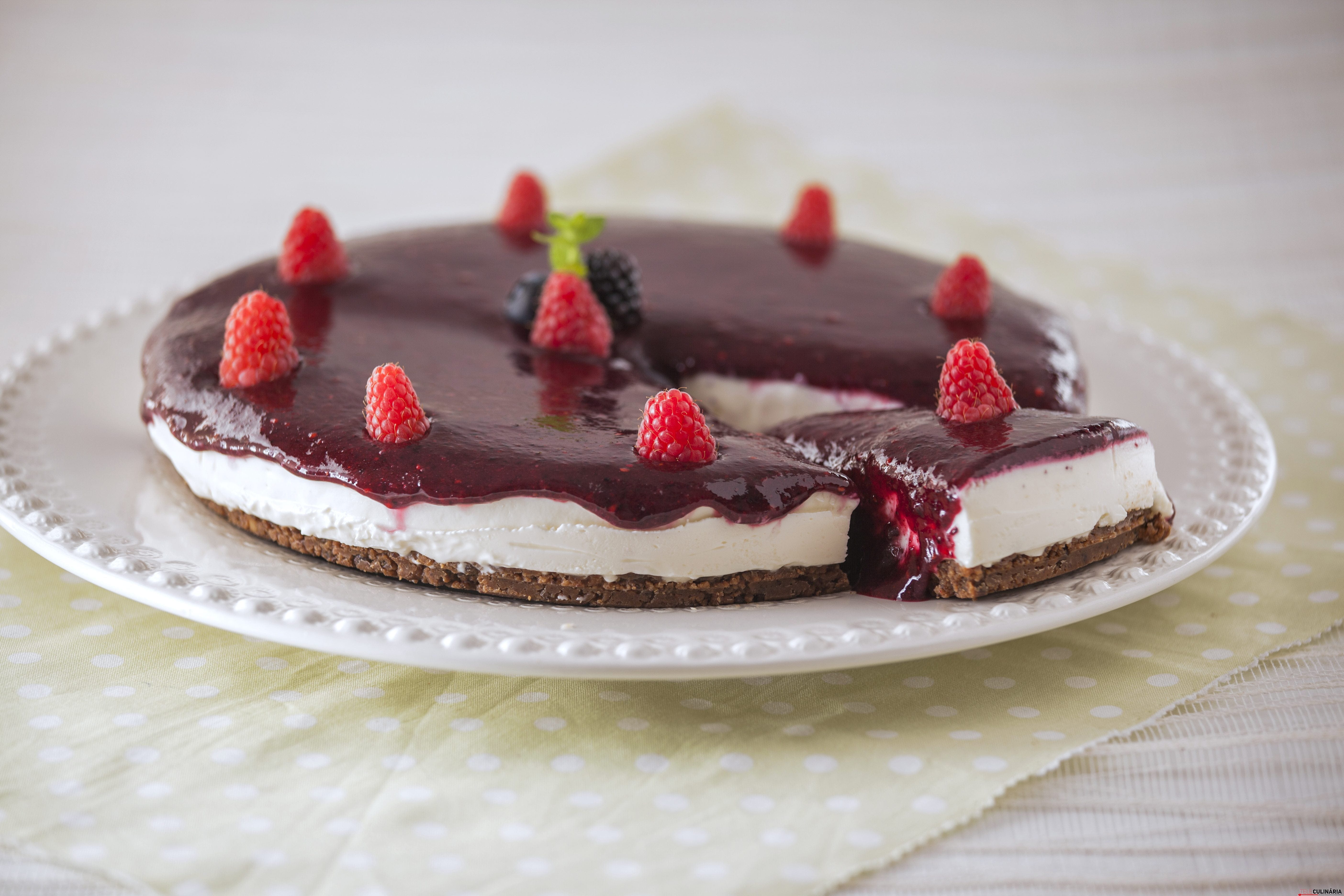 Cheesecake de Frutos Vermelhos
