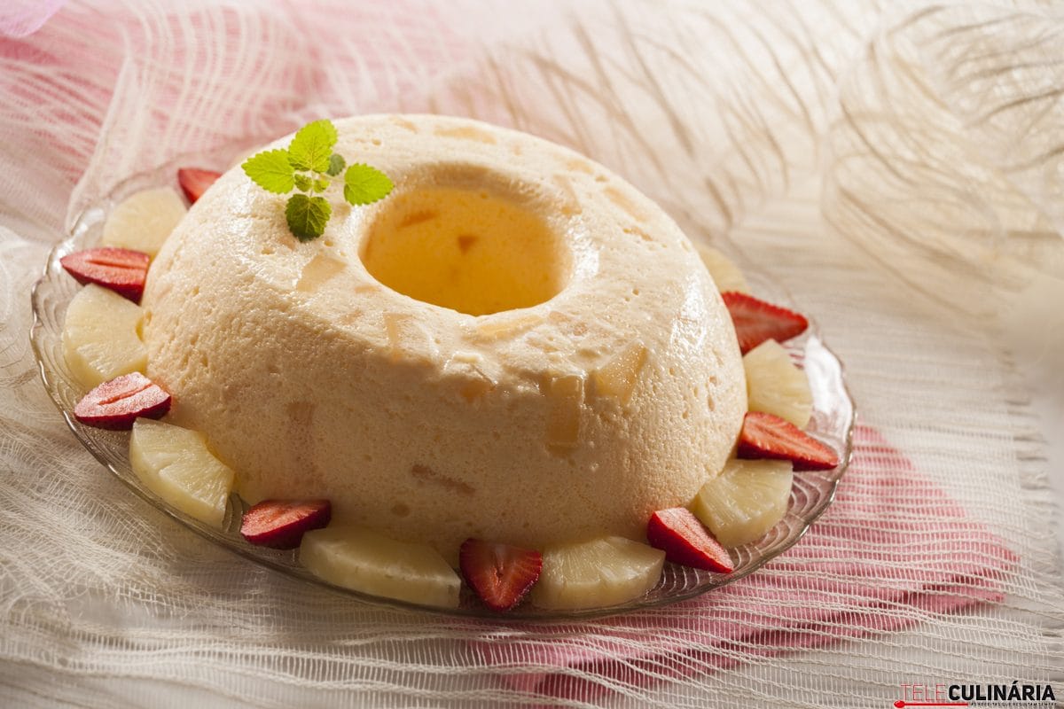 Sobremesa Fresca de Abacaxi