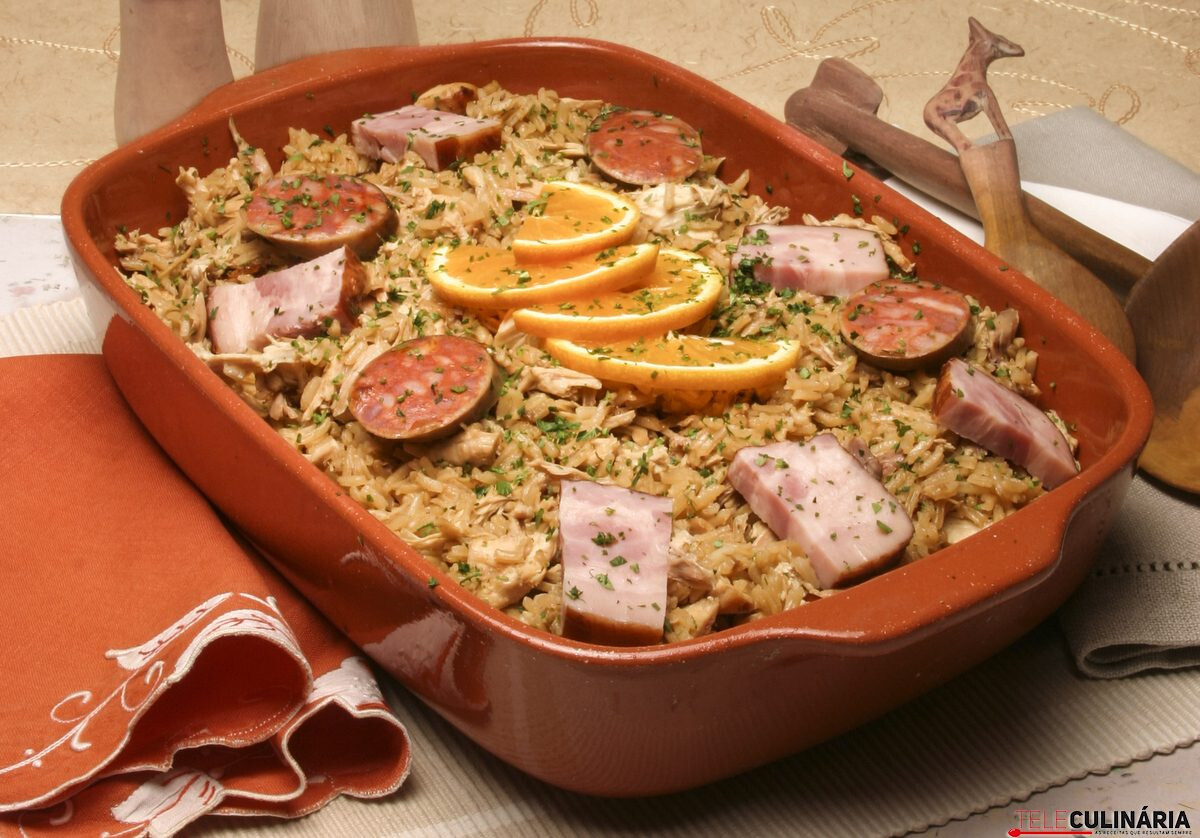 Arroz de pato fingido