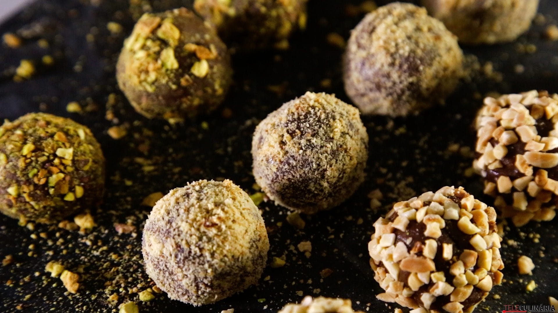 brigadeiros de chocolate